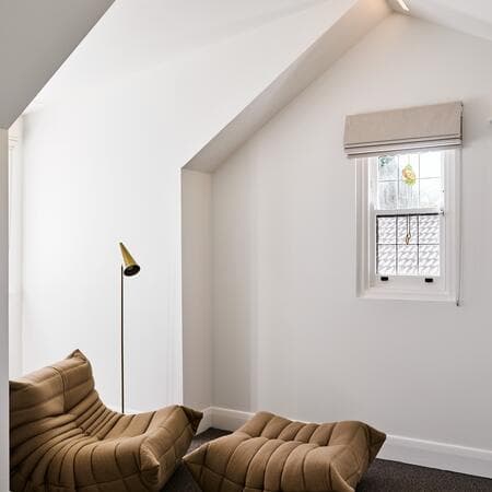 image by melaniebeynon_architecture containing room, window, white, couch, chair